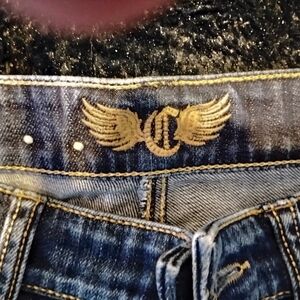 Blue Boot Cut Jeans